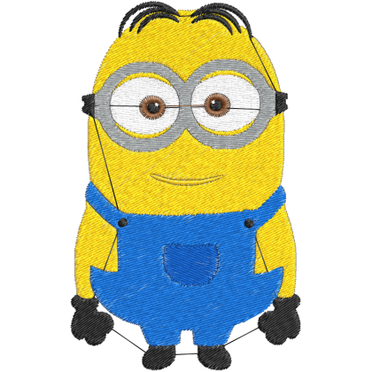 Matriz de Bordado Minions Stuarts